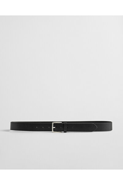 Gant Erkek Siyah Deri Kemer