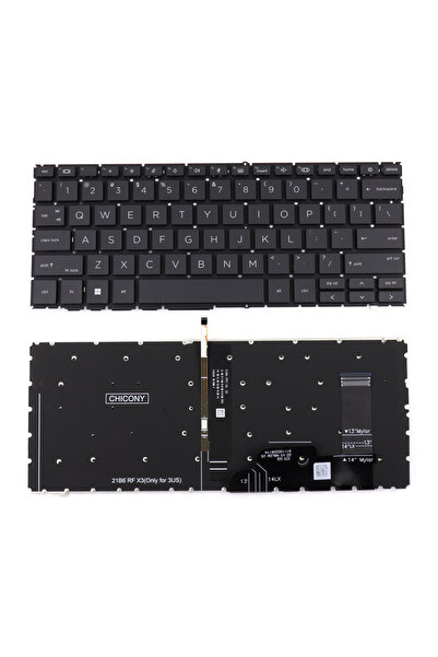 HP Tastatura EliteBook 845 G9 iluminata alb layout US fara rama enter mic