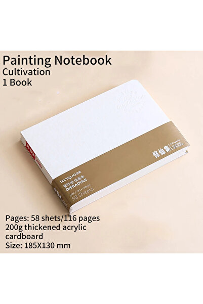Choice1 1 Book 18.5x13cm Languo 58 Sheets Drawing Notebook Thick Paper Sketch...