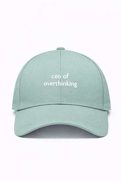 sf collection Unisex Ceo of Overthinking Printed Sports Hat – Adjustable Cott...