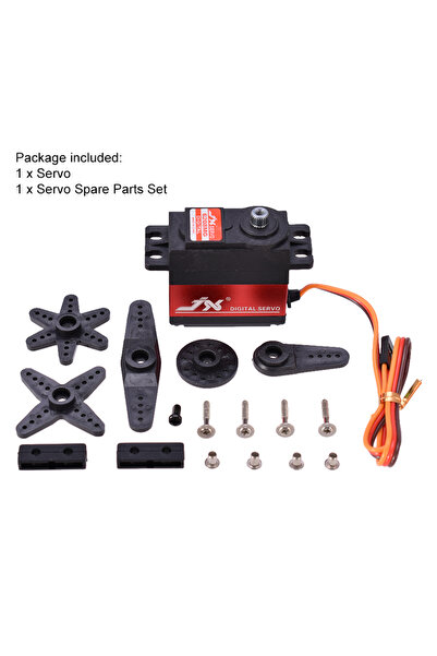 Choice سيرفو JX 25T PDI-6208MG 8KG ذو تروس معدنية عالي السرعة لسيارات التحكم ...