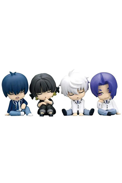 Choice 4 قطع بدون صندوق، 6 سم، أزرق، شخصيات أنمي Lk Gk، إيساغي، يويتشي، باتشي...