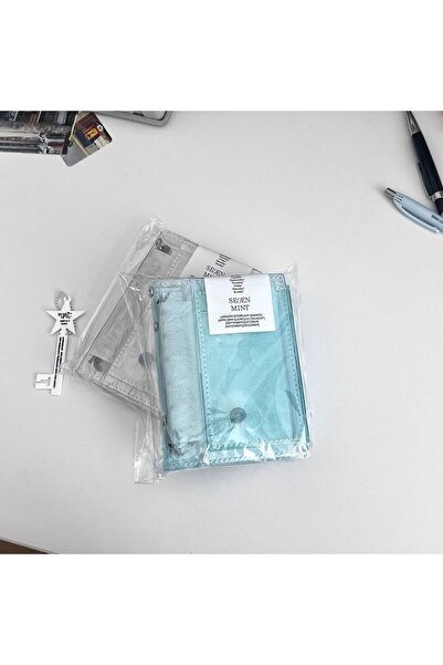 Choice دفتر ملاحظات الطالب المحمول الجديد الشفاف A7 ثلاثي الطيات، ذو أوراق من...