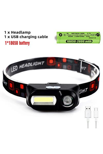 Choice3 XIWANGFIRE 1PC with battery B Outdoor Head Lamp Strong Light Cobled M...