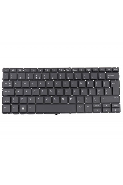 HP EliteBook 1040 G10 backlit keyboard UK layout without large enter frame