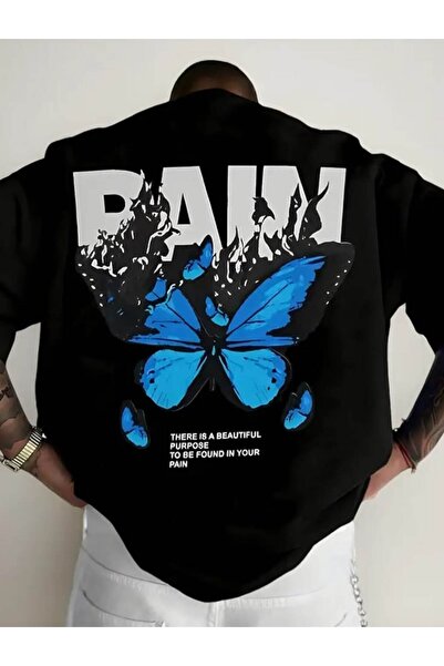 ZEMLİYA Υπερμεγέθη μπλουζάκι με γραφικό σχέδιο – Casual streetwear με άνετη ε...