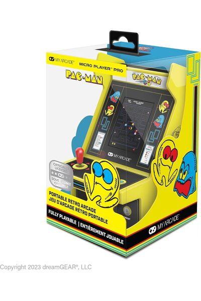 My Arcade لعبة باك مان مايكرو بلاير برو ريترو أركيد