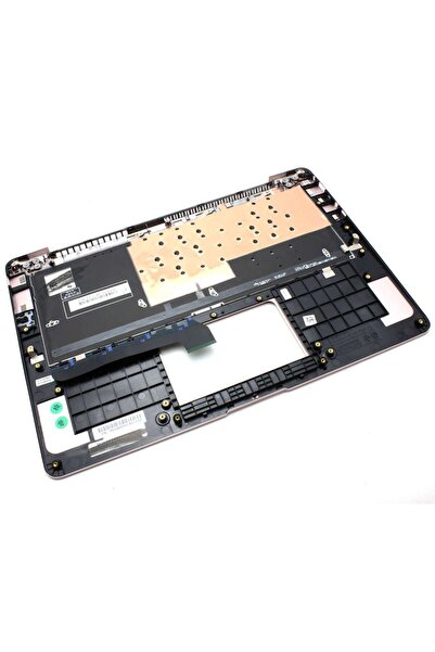 ASUS Tastatura ZenBook UX3400UQ Neagra cu Palmrest Roz iluminata backlit