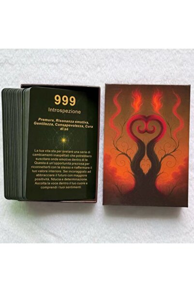 Choice D759 Italian Oracle Card Deck, 48 Cards with Keywords for Personal Rea...