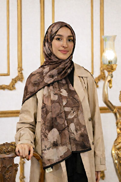 SHAWL SECRET Cool Fresh Shawl 52819 Black Dark Brown