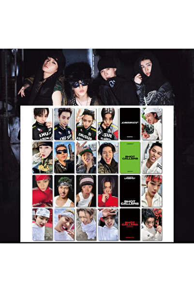 choice2 مجموعة من 20 قطعة من ألبوم الترسيم الكوري الجديد SHOT CALLERS، ألبوم ...