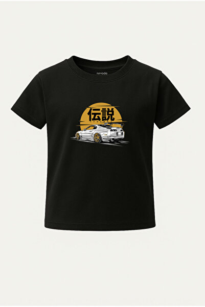 nirvoda Children's T-Shirt Legends Sports Car Printed Kids Tshirt