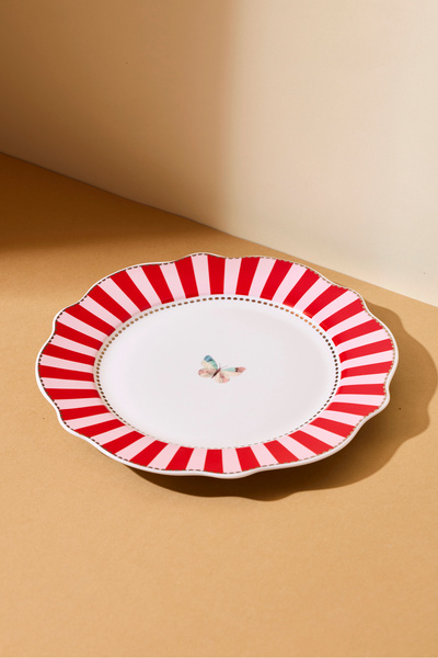 Perotti طبق باستا على شكل عظم الفراشة 20 سم