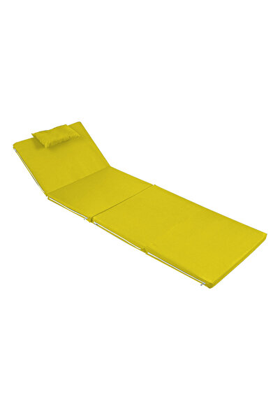 Bysay Kamp Matı Çadır Yatağı Şezlong Minderi Katlanabilir Minder Fermuarlı Şa...