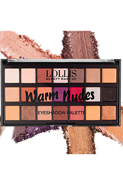 Lollis Warm Nudes Eyeshadow Palette