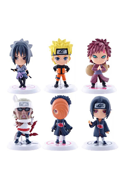 Choice مجموعة بانداي، 6 قطع في حقيبة OPP، 6 قطع/مجموعة، شخصيات ناروتو: ساسكي،...