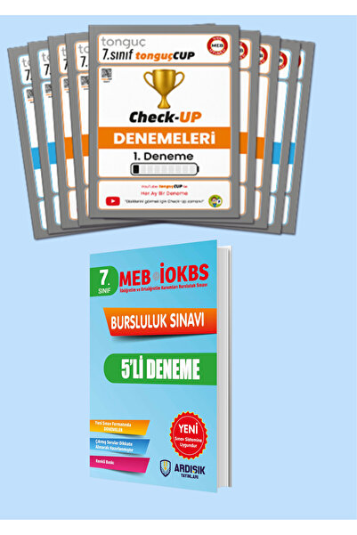 Tonguç Yayınları 7. Sınıf TonguçCup Check-Up Denemeleri + Bursluluk Deneme Sı...