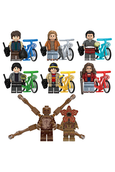 Choice ٨ قطع - بدون صندوق، ٨ قطع/مجموعة، مكعبات بناء نموذج ديموجورجون من مسلس...