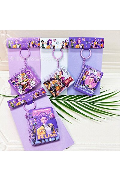 Choice LMYS--Random 1 pcs 4pcs Kpop Demon Girl Group Mini Notebooks (Rumi, Mi...