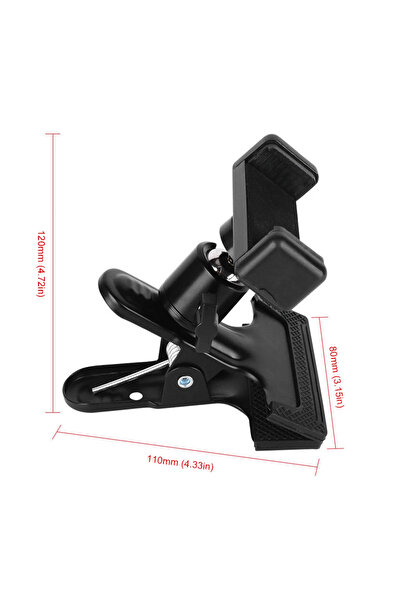 Choice1 حامل هاتف جيتار من ألويت بي، حامل هاتف قابل للتعديل، متعدد الأغراض، س...