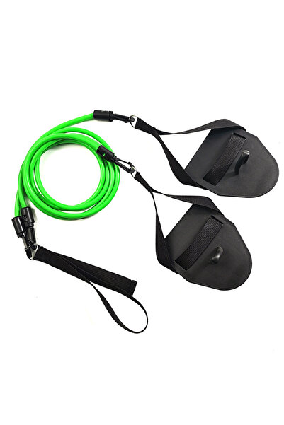 Choice1 40lbs Swimming Resistance Band Set with Hand Paddles Handles Exercise...