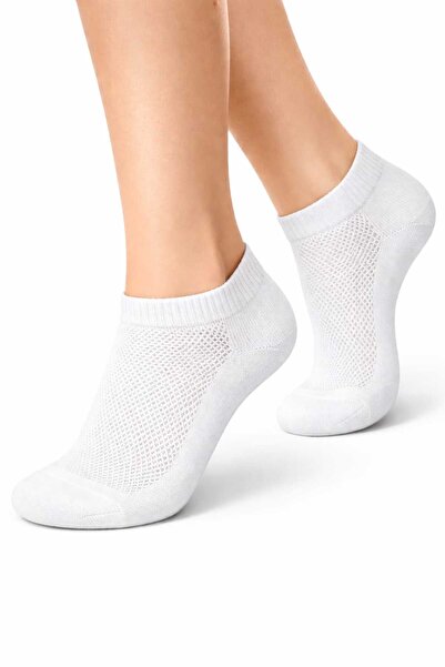 emosocks 10-Pack White Bootie Socks Unisex