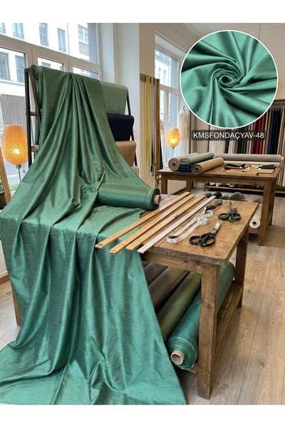 LEVENT ÖZEL Armül Tafta Örgü Düz Perdelik Kumaş 100en300boy