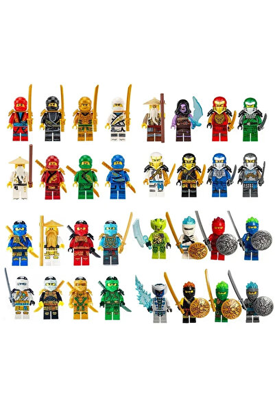 Choice1 ٣٢ قطعة من مكعبات البناء، دمى، ألعاب، شخصيات صغيرة، دمى، هدايا أعياد ...