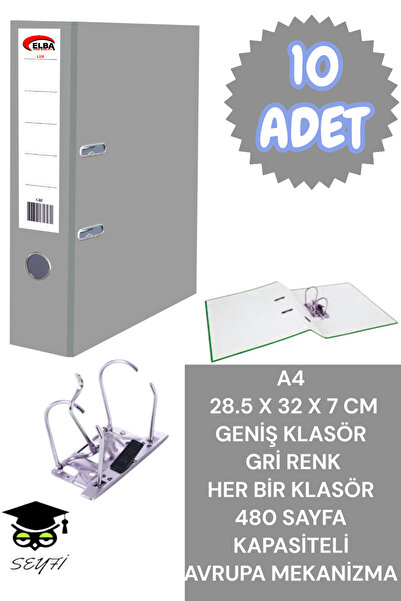 SEYFİKİRTASİYE A4 KANCELARSKA MAPA ORGANIZATOR DOKUMENTA DVOJNI METALNI PRSTE...