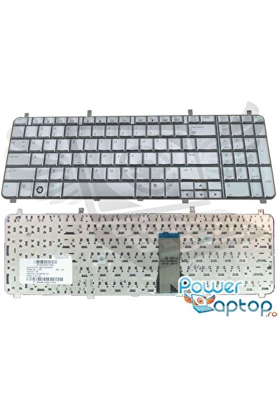 HP Pavilion HDX16 silver keyboard