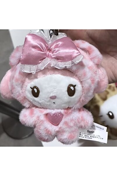 choice2 B HOT 2025 Kawaii Cat Keychain, Cute Plush Doll Bag Charm with Bow, L...