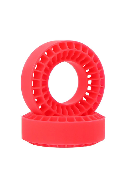 Choice Red 2pcs 1/18 1/24 Waterproof 1.0'' Silicone Tire Inserts For Outer Di...
