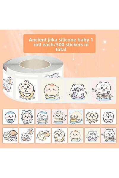 Choice ٥٠٠ ملصق، ٥٠٠ قطعة من ملصقات تشيكاوا القديمة للأطفال، ملصقات هاتشيواري...