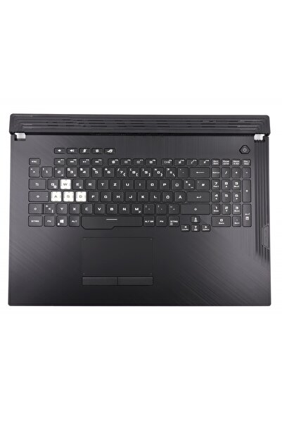 ASUS Tastatura ROG Strix 17 G712L Neagra cu Palmrest Negru si TouchPad ilumin...