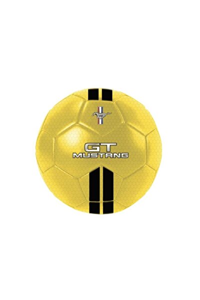 Mustang Ford Football Yellow With Stripe