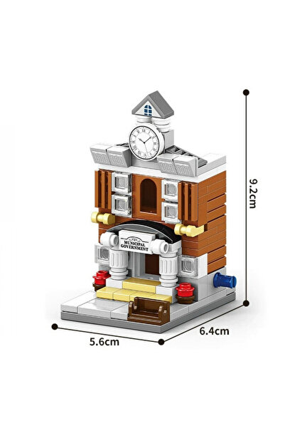 Choice9 NO BOX 8930-8 European City Street View European Architecture Shop Sh...