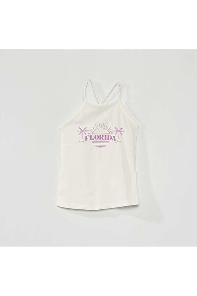 KIABI American Armhole Tank Top WHITE