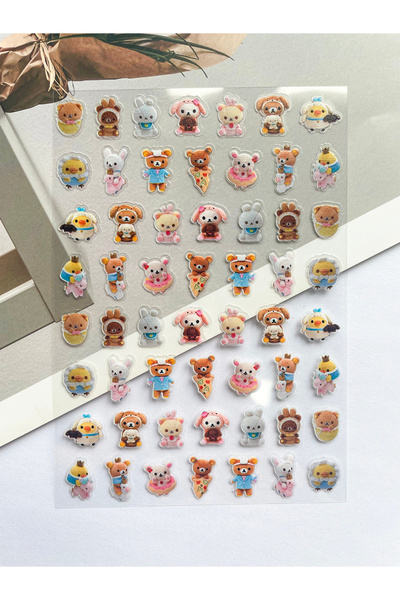 Choice1 ملصقان صغيران من مادة PVC على شكل خبز برسيم رباعي الأوراق من ريلاكوما...