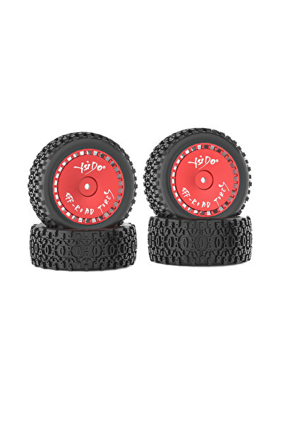 Choice3 4 قطع إطارات أمامية وخلفية 8368R لسيارات Wltoys 144001، 144010، 14401...