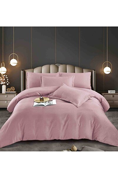 JOJO HOME Damask Duvet Cover Set set, double bed, 6 pieces, Stretchy sheet, 1...