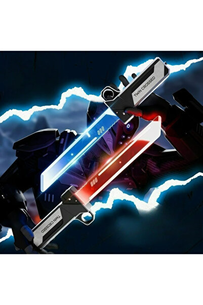 Choice black New RGB Lightsaber Laser Sword Double Edged Telesco Lightsaber B...