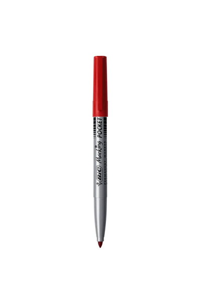 Bic Permanent Marker Red 1.0mm 1445