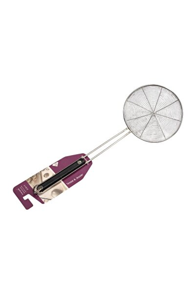 WDA Spider Skimmer with Long Handle, Stainless Steel Mesh Strainer for Kitchen