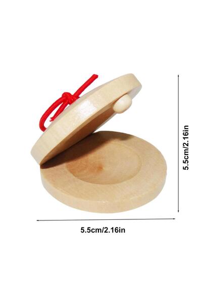 Choice آلات موسيقية خشبية من نوع كاستنيت أورف، أدوات تعليمية للأطفال الرضع وا...