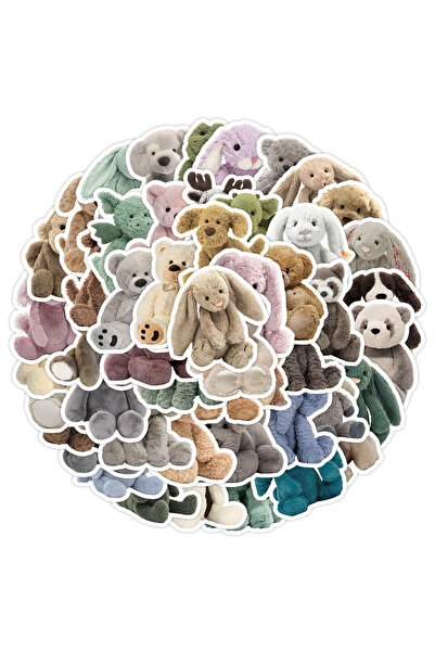 Choice 50 قطعة من ملصقات دمى الدببة اللطيفة، مناسبة لتزيين غلاف هاتف، ودفاتر ...