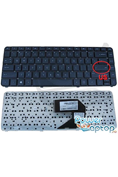 HP Tastatura Pavilion G4 2100 series layout US fara rama enter mic