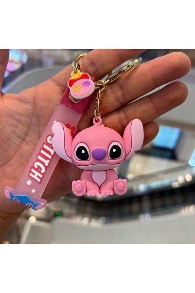 Choice4 سلسلة مفاتيح شخصية ستيتش من زو فين - إكسسوار متين ومقاوم للماء خفيف ح...