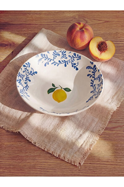 LC Waikiki Çelebi Store'dan Kaliteli Parçalar Limon ve Yaprak İşlemeli Serami...