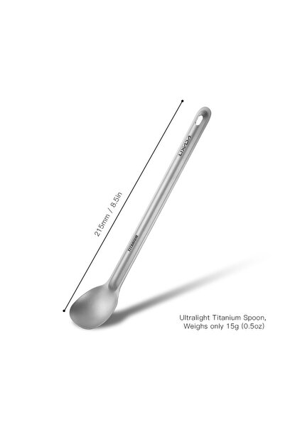 Choice Yellow Lixada Portable Dinner Spoon Cutlery Camping Backpacking nic Ul...