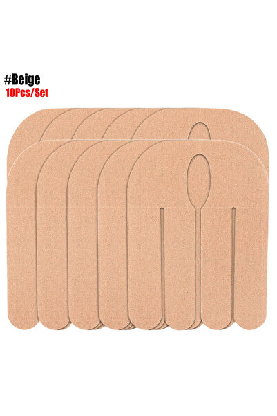 Choice10 شريط معصم كينيزيولوجي مُقطّع مسبقًا، بيج - 10 قطع (5/10/15/20 قطعة)،...